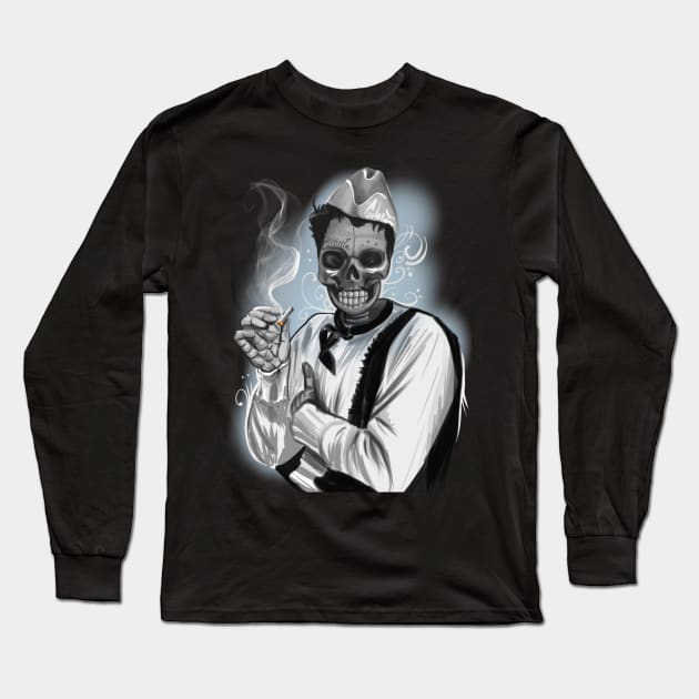 Cantinflas Long Sleeve T-Shirt by Colorz 